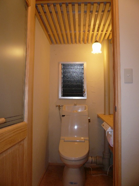 トイレ完成